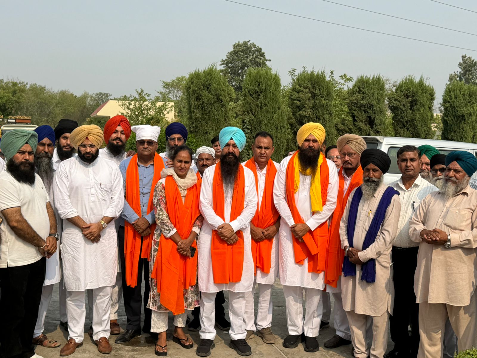 Harprabhmahal Singh joined AAP along with his family.